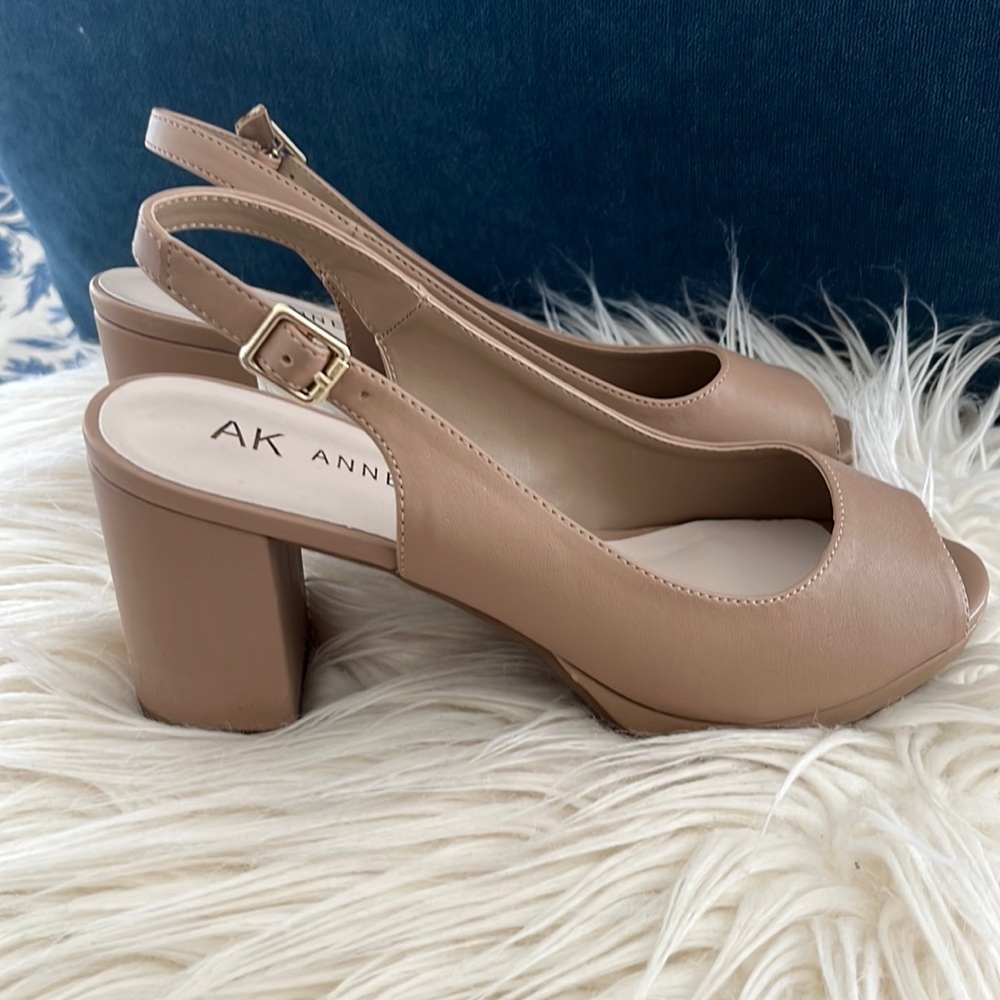 Anne Klein sling back pumps
